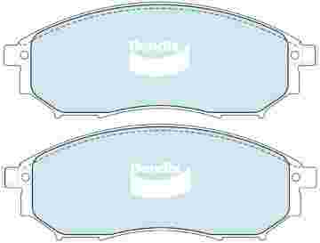 DISC BRAKE PADS FRONT NISSAN 350Z FAIRLADY SKYLINE FUGA