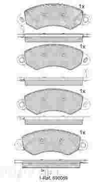 DISC BRAKE PADS 