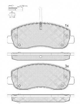 DISC BRAKE PADS 