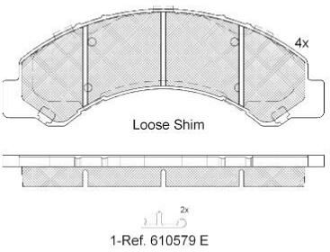 DISC BRAKE PADS 