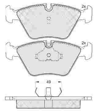 DISC BRAKE PADS 