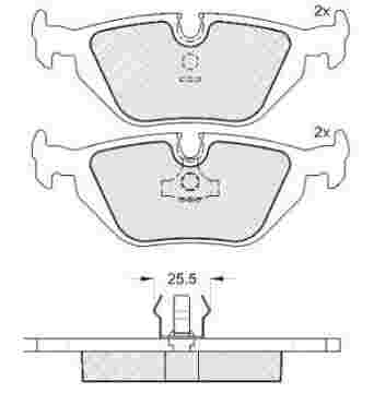 DISC BRAKE PADS 