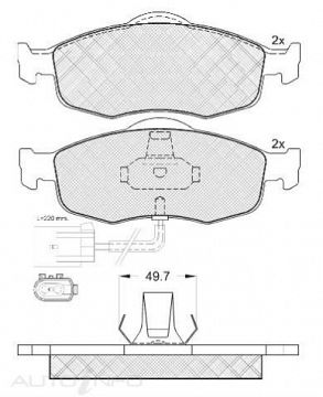 DISC BRAKE PADS 
