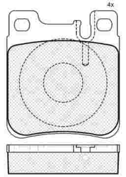 DISC BRAKE PADS 