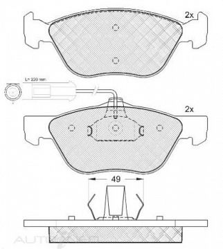 DISC BRAKE PADS 