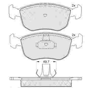 DISC BRAKE PADS 