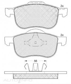 DISC BRAKE PADS 