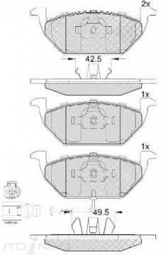 DISC BRAKE PADS 