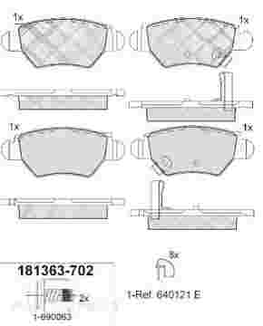 DISC BRAKE PADS 