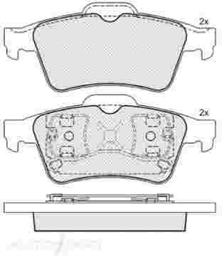 DISC BRAKE PADS 