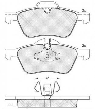 DISC BRAKE PADS 