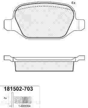 DISC BRAKE PADS 