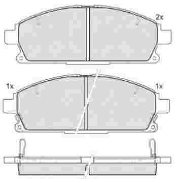 DISC BRAKE PADS NISSAN HONDA 