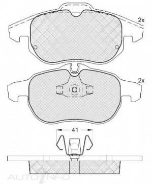 DISC BRAKE PADS 