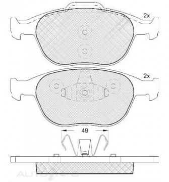 DISC BRAKE PADS 