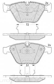 DISC BRAKE PADS 