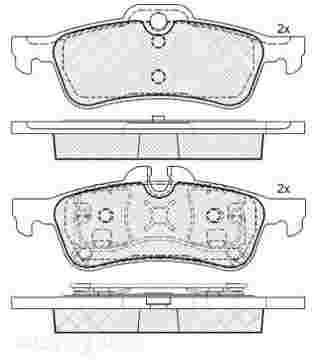 DISC BRAKE PADS 