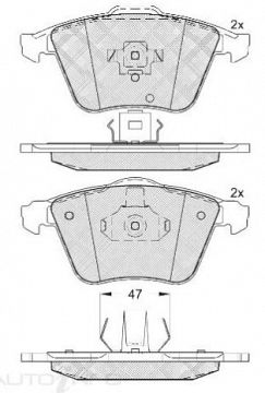 DISC BRAKE PADS 