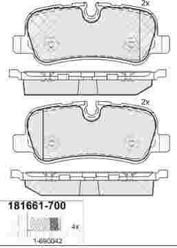 DISC BRAKE PADS 