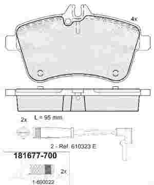 DISC BRAKE PADS 