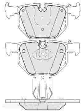 DISC BRAKE PADS 