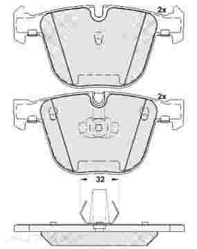 DISC BRAKE PADS 