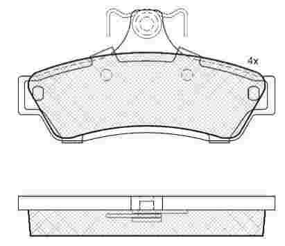 DISC BRAKE PADS 