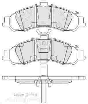 DISC BRAKE PADS 