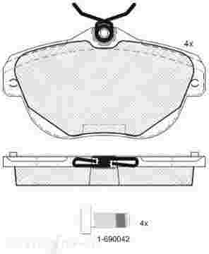 DISC BRAKE PADS 