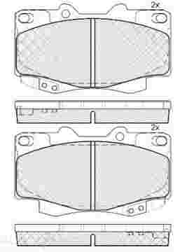 DISC BRAKE PADS 