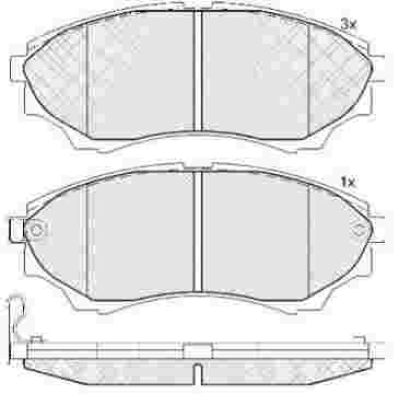 DISC BRAKE PADS 