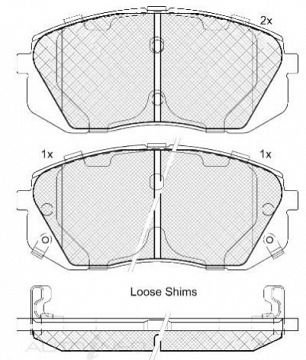 DISC BRAKE PADS 