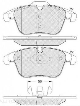 DISC BRAKE PADS 