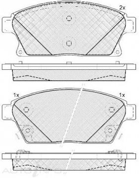 DISC BRAKE PADS 