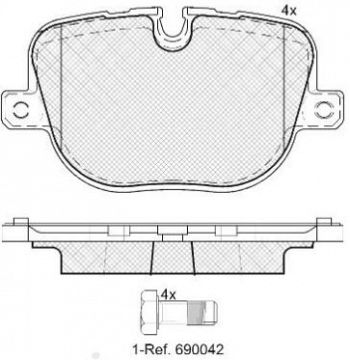 DISC BRAKE PADS 