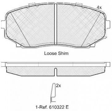 DISC BRAKE PADS 