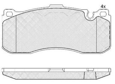 DISC BRAKE PADS 