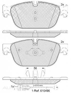 DISC BRAKE PADS 