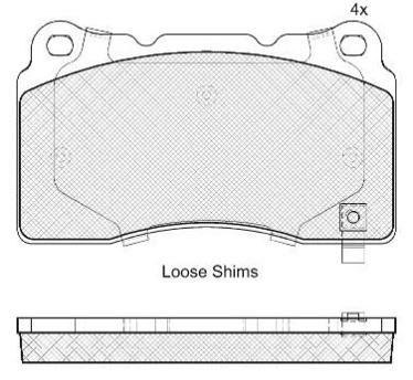 DISC BRAKE PADS 