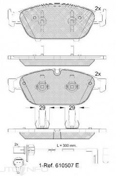 DISC BRAKE PADS 