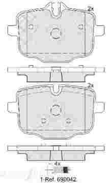 DISC BRAKE PADS 