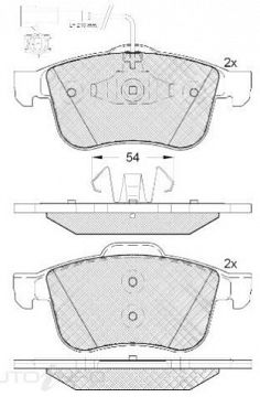 DISC BRAKE PADS 