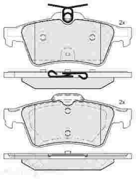 DISC BRAKE PADS 