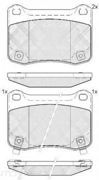 DISC BRAKE PADS 