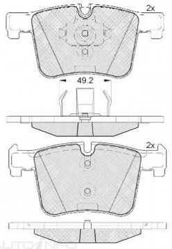 DISC BRAKE PADS 