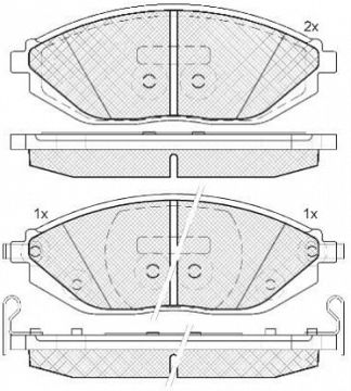 DISC BRAKE PADS 