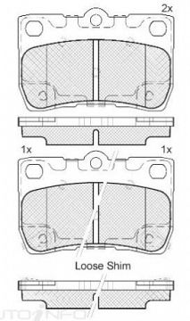 DISC BRAKE PADS 