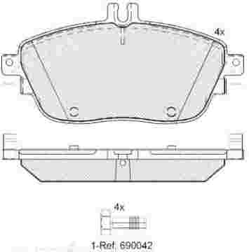 DISC BRAKE PADS 