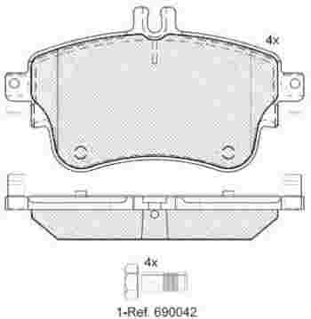 DISC BRAKE PADS 