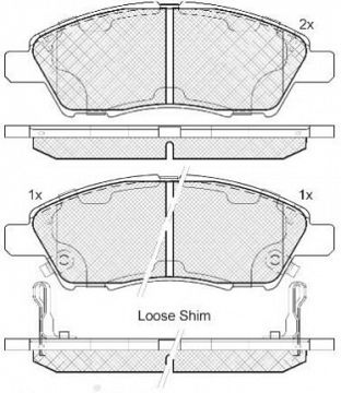 DISC BRAKE PADS 